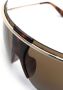 Max Mara Eyewear Zonnebril met oversized montuur Bruin - Thumbnail 3