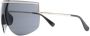 Max Mara Eyewear Zonnebril met oversized montuur Zwart - Thumbnail 2