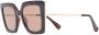 Max Mara Eyewear Zonnebril met vlindermontuur Bruin - Thumbnail 2