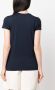 Mazzarelli T-shirt met ronde hals Blauw - Thumbnail 4