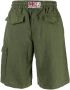 MC2 Saint Barth Bermuda shorts met logopatch Groen - Thumbnail 2