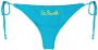 MC2 Saint Barth Bikinislip met geborduurd logo Blauw - Thumbnail 2