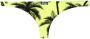 MC2 Saint Barth Bikinislip met palmboomprint Geel - Thumbnail 2