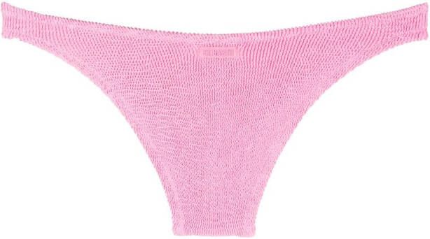 MC2 Saint Barth Bikinislip met textuur Roze