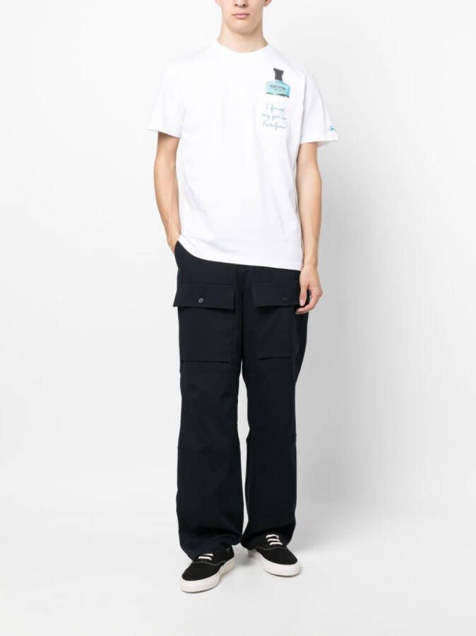MC2 Saint Barth T-shirt met print Wit