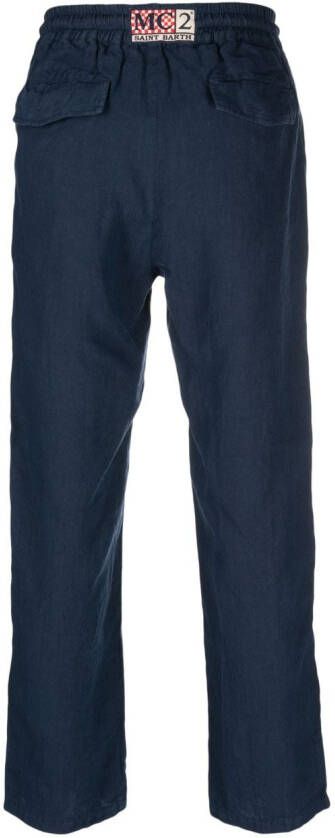 MC2 Saint Barth Broek met trekkoord Blauw