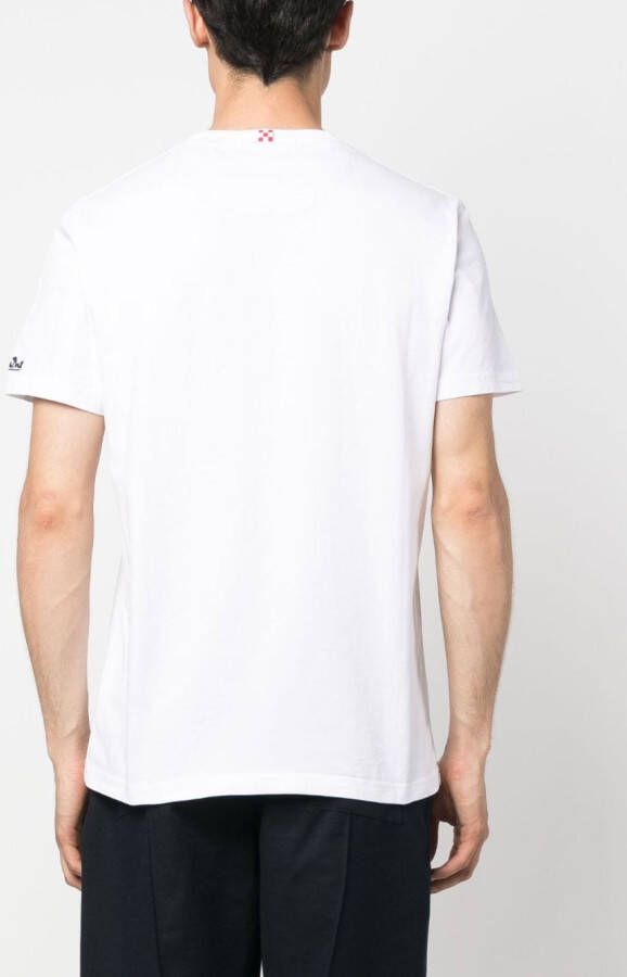 MC2 Saint Barth T-shirt met print Wit