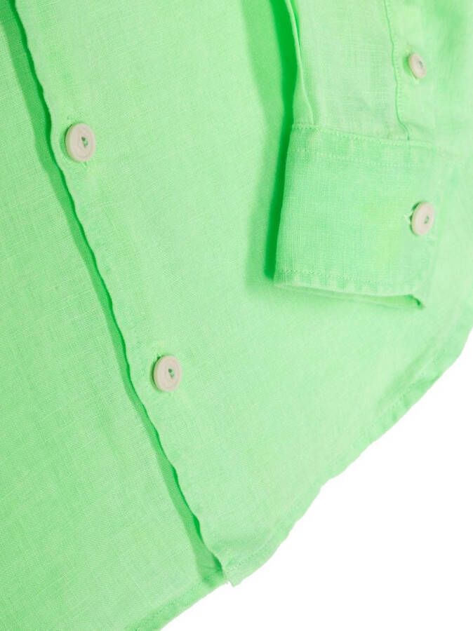 MC2 Saint Barth Kids Button-up sweater Groen
