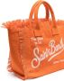 MC2 Saint Barth Kids Colette strandtas met logoprint Oranje - Thumbnail 2