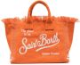 MC2 Saint Barth Kids Colette strandtas met logoprint Oranje - Thumbnail 3