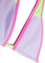 MC2 Saint Barth Kids Bikini met geborduurd logo Paars - Thumbnail 2