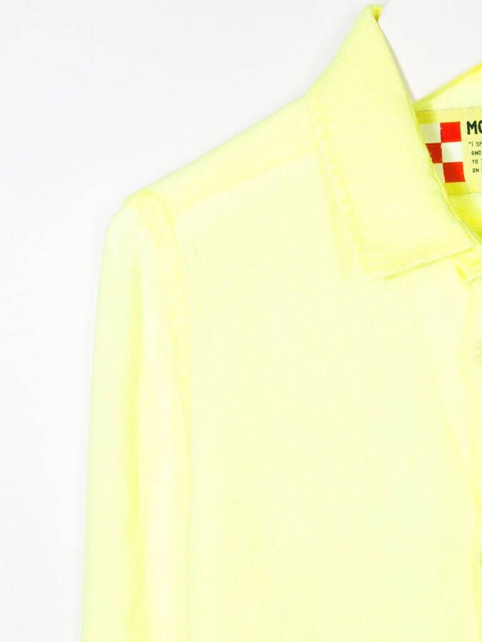 MC2 Saint Barth Kids Agnes 94 shirt met lange mouwen Geel