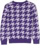 MC2 Saint Barth Kids Sweater met patroon Paars - Thumbnail 1