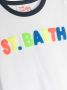 MC2 Saint Barth Kids T-shirt met logo-reliëf Wit - Thumbnail 3