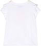 MC2 Saint Barth Kids T-shirt met logoprint Wit - Thumbnail 2