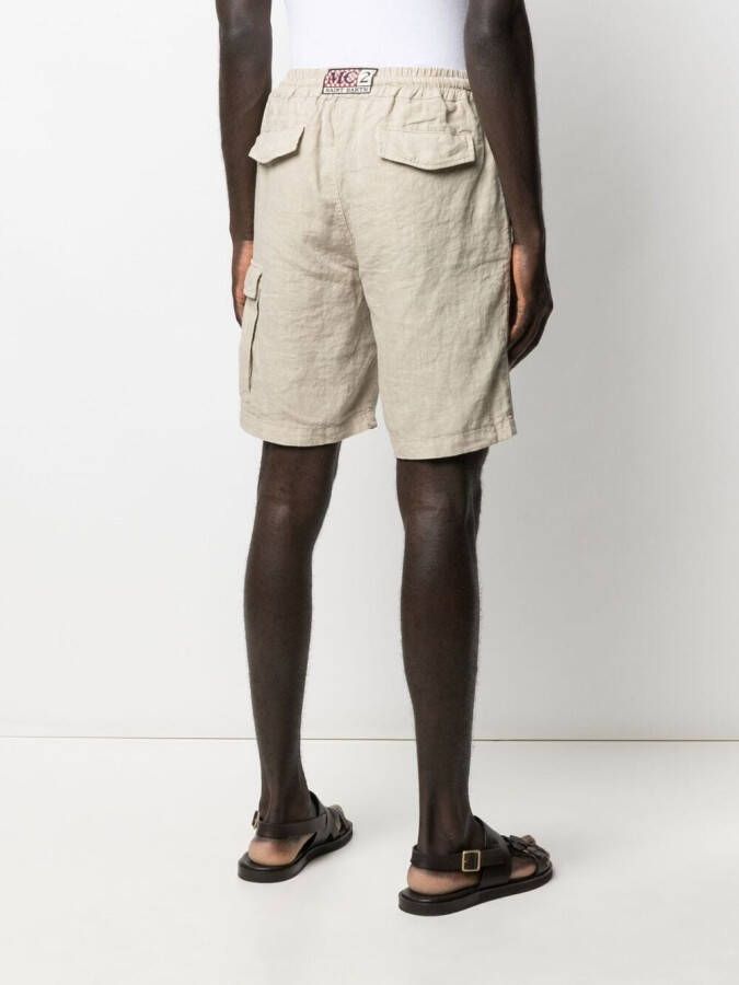 MC2 Saint Barth Linnen shorts Beige