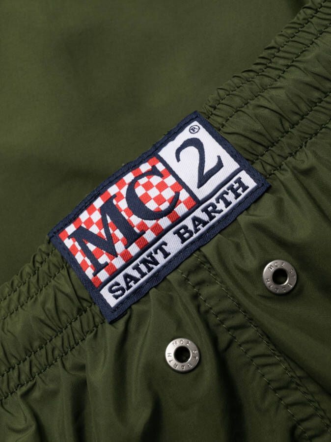 MC2 Saint Barth Zwembroek met trekkoord Groen
