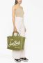 MC2 Saint Barth Canvas strandtas Groen - Thumbnail 2