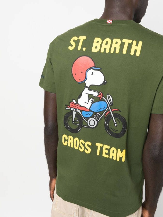 MC2 Saint Barth T-shirt met print Groen