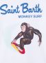 MC2 Saint Barth T-shirt met aapprint Wit - Thumbnail 3