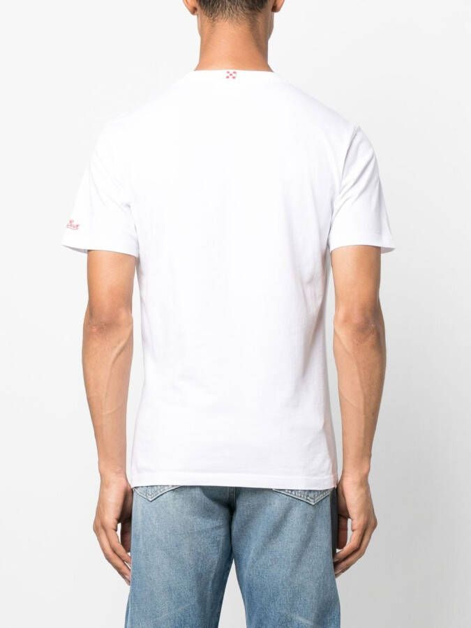 MC2 Saint Barth T-shirt met print Wit