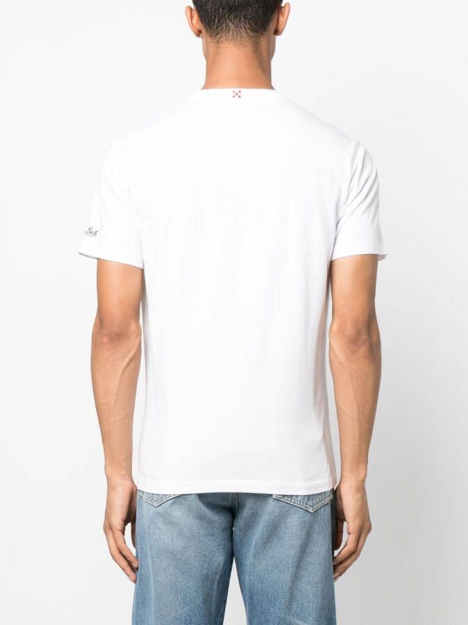 MC2 Saint Barth T-shirt met print Wit
