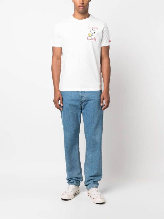 MC2 Saint Barth T-shirt met print Wit