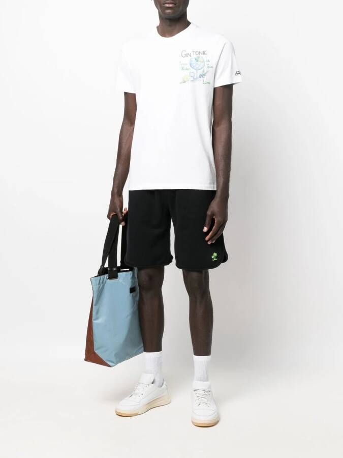 MC2 Saint Barth T-shirt met print Wit