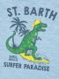 MC2 Saint Barth T-shirt met surfprint Blauw - Thumbnail 3