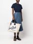 MC2 Saint Barth Vanity canvas shopper Beige - Thumbnail 2