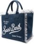 MC2 Saint Barth Vanity canvas shopper Blauw - Thumbnail 3