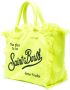 MC2 Saint Barth Shopper met logoprint en franje Geel - Thumbnail 3
