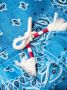 MC2 Saint Barth Zwembroek met paisley-print Blauw - Thumbnail 3
