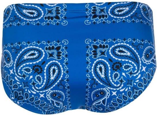 MC2 Saint Barth Zwembroek met print Blauw