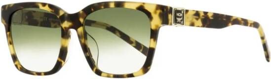 MCM 713SA zonnebril met rechthoekig montuur Bruin