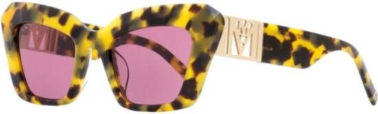 MCM 731 zonnebril met cat-eye montuur Geel