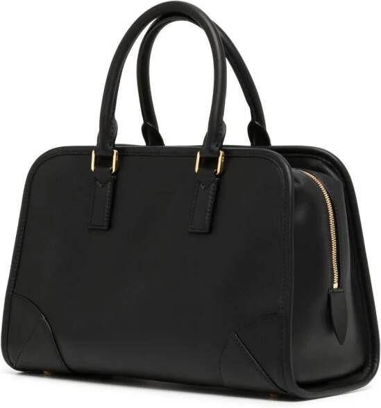 MCM Aren Boston medium tas Zwart