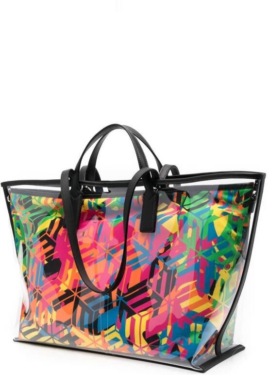 MCM Aren shopper met print Zwart