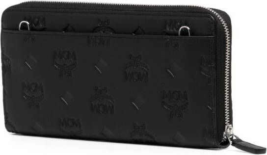 MCM Grote portemonnee Zwart