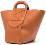 MCM Travia leren shopper Bruin - Thumbnail 3