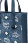 MCM Aren kleine crossbodytas Blauw - Thumbnail 4