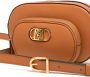 MCM Mode Travia kleine crossbodytas Bruin - Thumbnail 4
