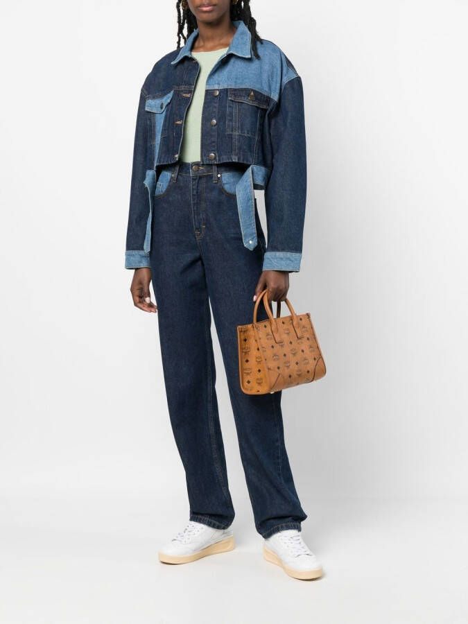 MCM München kleine shopper Bruin