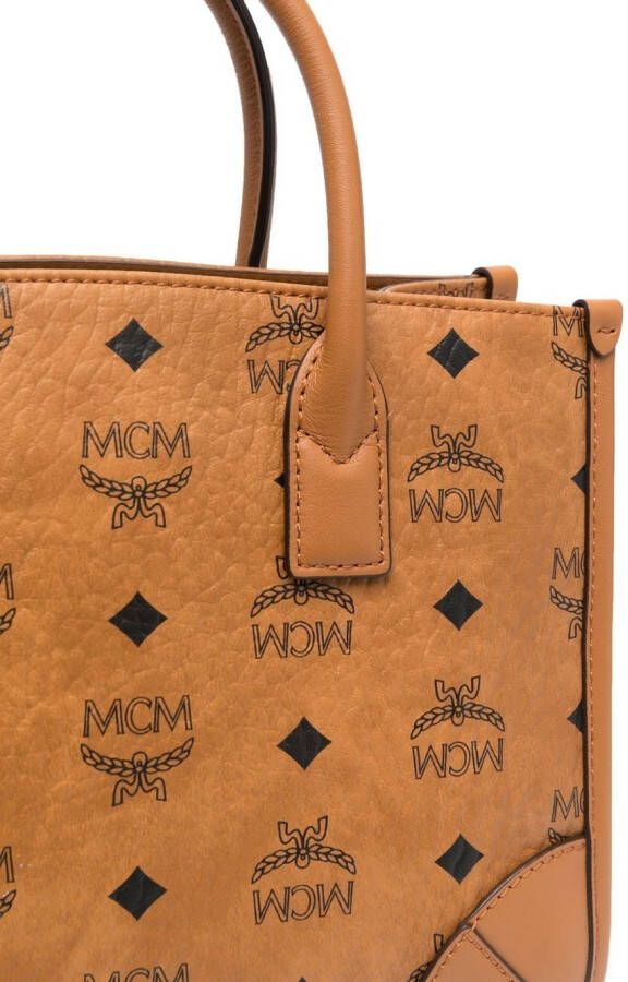 MCM München kleine shopper Bruin