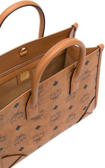 MCM München kleine shopper Bruin