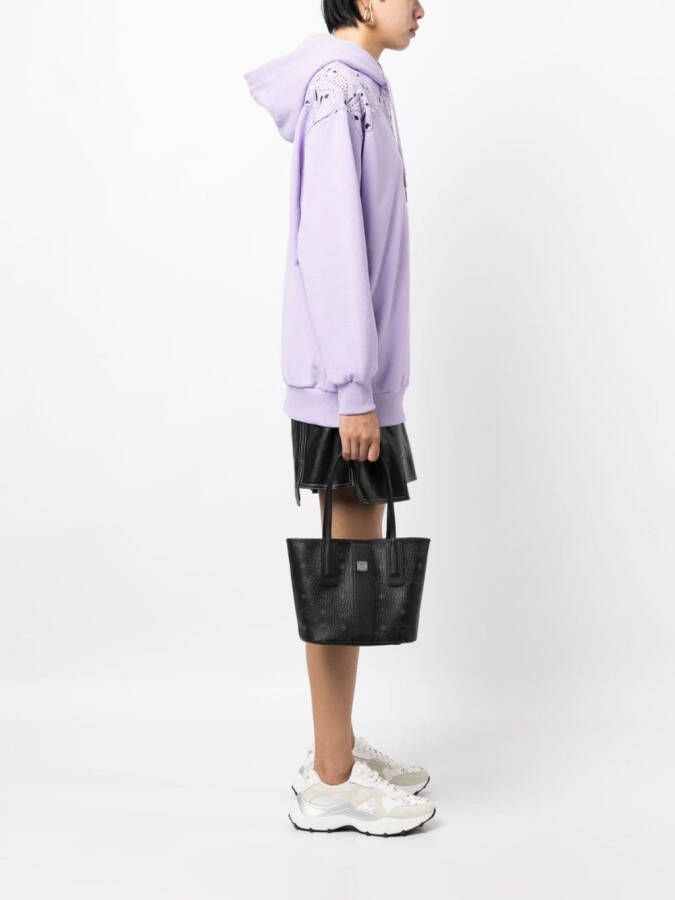 MCM Omkeerbare shopper Zwart