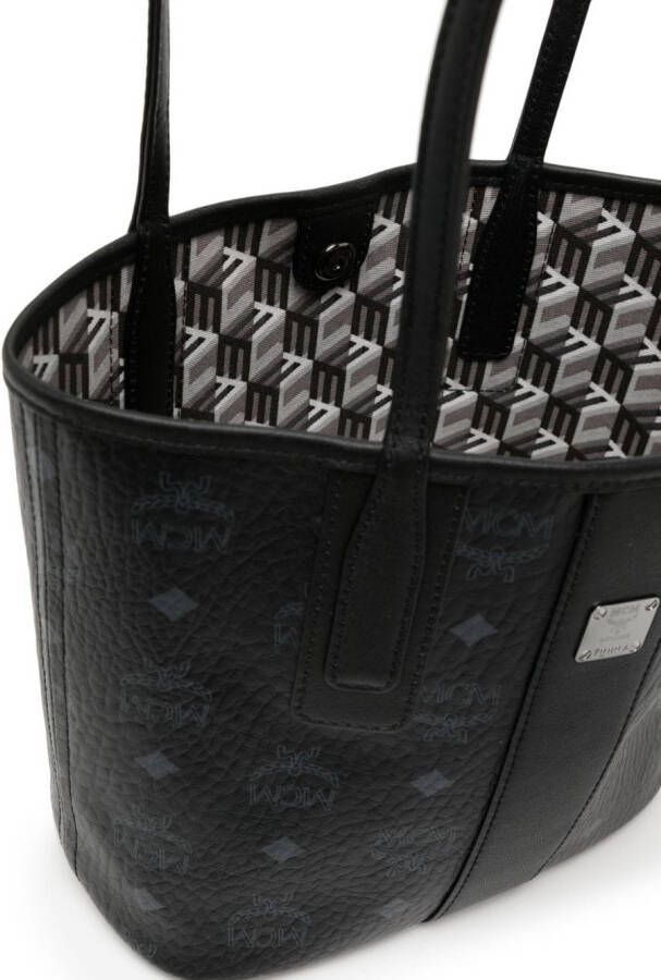 MCM Omkeerbare shopper Zwart