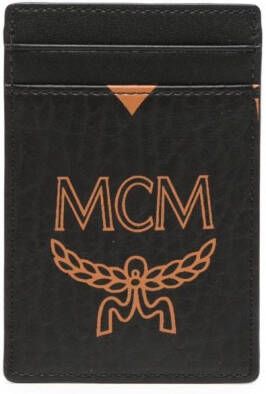 MCM Pasjeshouder met geldclip Zwart
