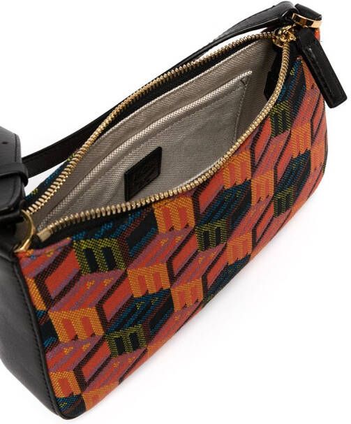 MCM Schoudertas met monogram jacquard Veelkleurig