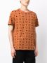 MCM T-shirt met monogramprint Bruin - Thumbnail 3